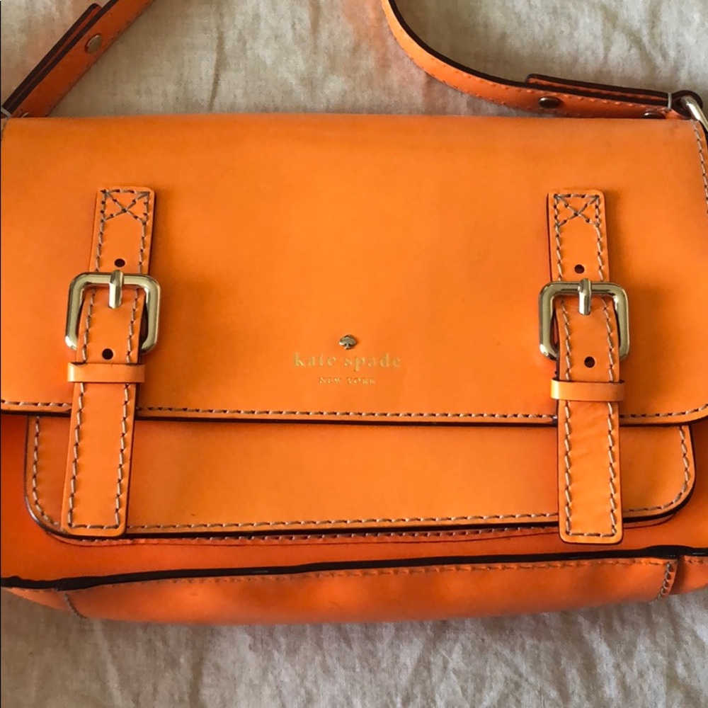 Kate Spade Orange Crossbody Purse